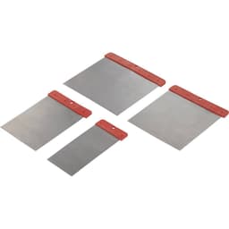 Kulstofstålvægskraber med rødt plaststel Basetech BT-1882845
