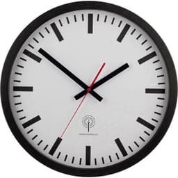 EUROTIME 56862 DCF Väggklocka 40 cm Svart