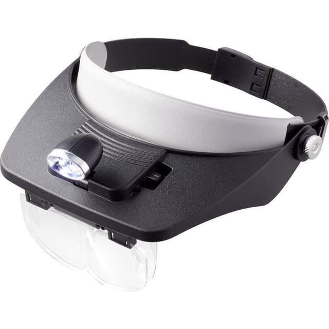 TOOLCRAFT TO-5137803 Huvudlupp med LED-belysning