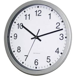 EUROTIME 56831-07 DCF Väggklocka 30 cm x 4.3 cm Silver