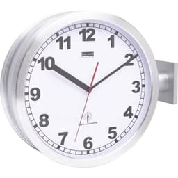 EUROTIME 91764-47 DCF Väggklocka 40 cm Aluminium