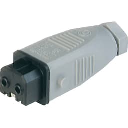 Hirschmann 930621106-1 Strømstik STAK Tilslutning, lige