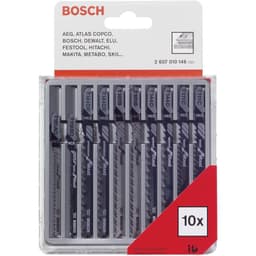 Bosch Accessories 2607010146 Stiksavklinge-sæt 10 dele til træ 1 stk