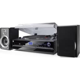 Dual NR 100 USB-pladespillere Remdrift Sort