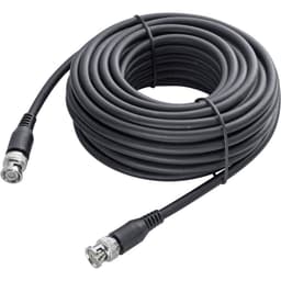 Sygonix 43575X Video Forlængerkabel [1x BNC-stik - 1x BNC-stik] 2.00 m Sort