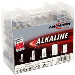 Ansmann Batteri-sæt Mikro, AA, C-batteri, Mono, 9