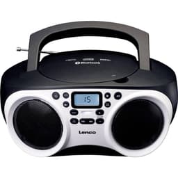 Lenco SCD-501 CD-radio FM AUX, Bluetooth, CD, USB Vit,