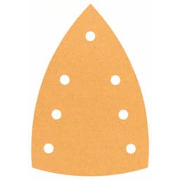 Bosch Accessories 2608608Z95 Deltaslibepapir Kornstørrelse 80 (L x B) 150 mm x 100 mm 10 stk