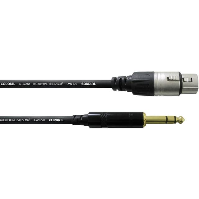 Cordial CFM 1,5 FV XLR Anslutningskabel [1x