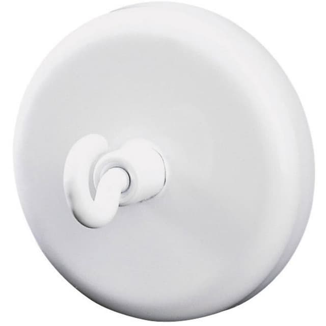 Dahle Magnet (Ø x H) 36 mm x 29 mm rund, med krog Hvid