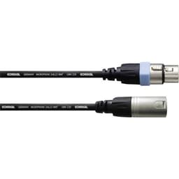 REAN Cordial 1 m XLR-hona/XLR hane mikrofonkabel