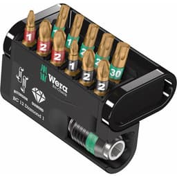 Wera Bit-Check 12 Diamond 1 05057421001 Bit-Set 12