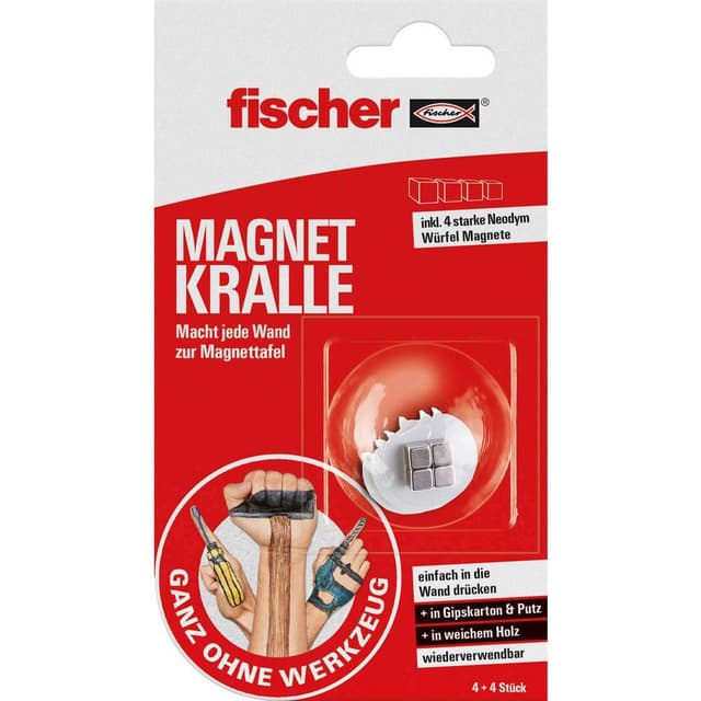 Fischer Magnethållare 4 st 545954