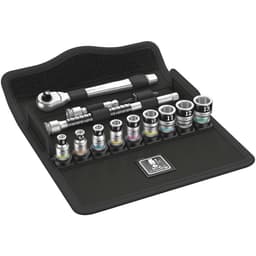 Wera 8100 SA 12 HF Zyklop Hylsnyckelsats metrisk 1/4 13