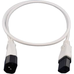 HAWA R776 IEC Anslutningskabel Vit 3.00 m