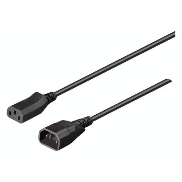 Bachmann 356.120 IEC Anslutningskabel Svart 1.00 m