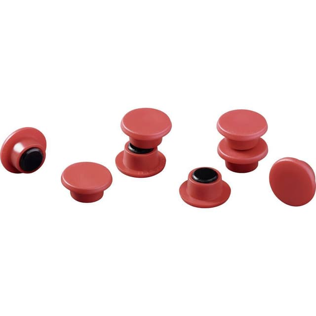 Durable Magnet 475103 (Ø) 15 mm rund Röd 1 set 475103