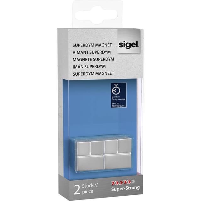 Sigel Magnet SuperDym C20 Super-Strong Cube-Design (B x
