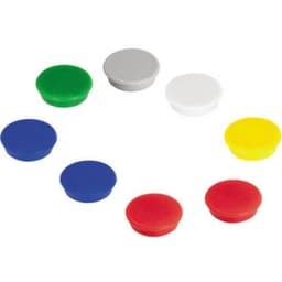 Franken Magnet (Ø) 24 mm rund Flerfärgad, Ej möjligt