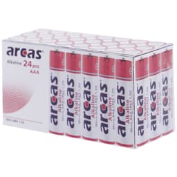 Arcas 11702403 AAA-batteri 24 stk