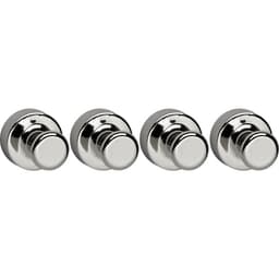Maul Neodymmagnet (Ø x H) 20 mm x 24 mm Kon Silver 4 st