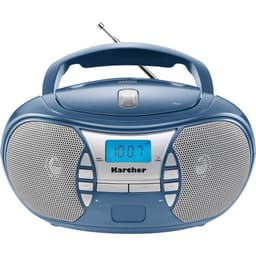 Karcher RR 5025 CD-radio FM AUX, CD Blå