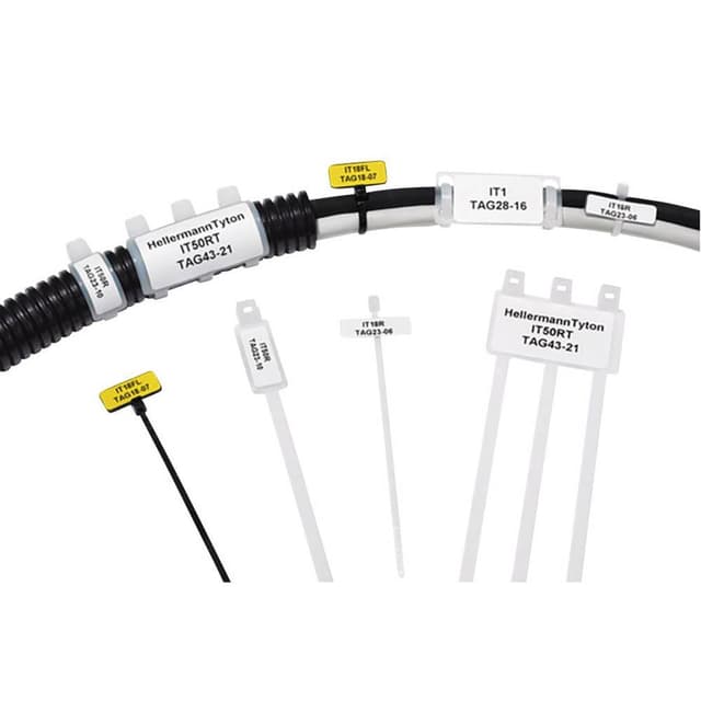 Kabelmarkör Utskriftsområde: 44 x 19 mm Natur