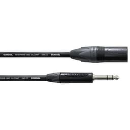 Cordial CPM2,5MV XLR Adapterkabel [1x XLR-stik - 1x Jackstik 6,3 mm] 2.50 m Sort
