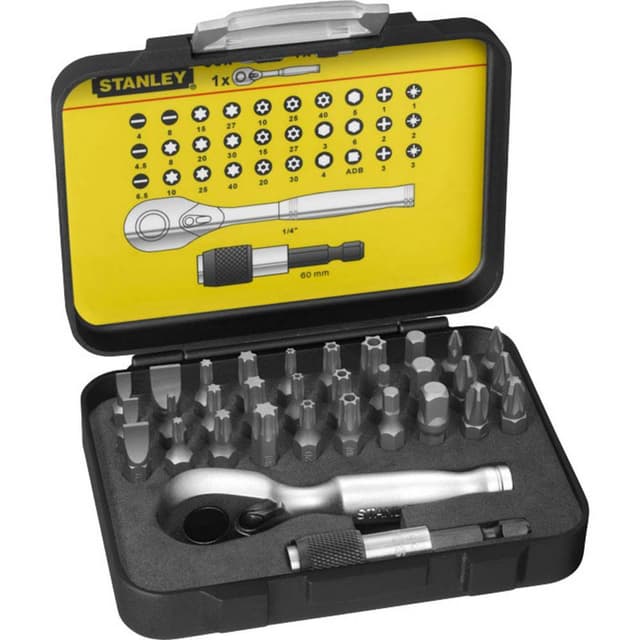 Stanley Black & Decker 1-13-904 Bit-Set 32 delar inkl.