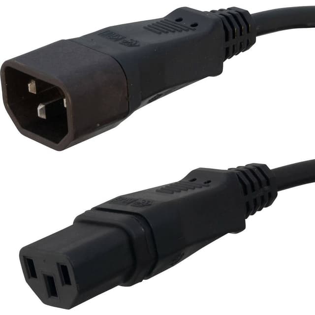 HAWA R775 IEC Anslutningskabel Svart 3.00 m