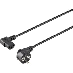 Basetech BT-1886918 IEC Anslutningskabel Svart 3.00 m