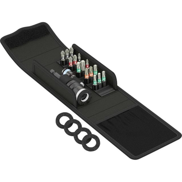 Wera T 1 05134021001 Bit-Set 17 delar Inner-sexkantig,