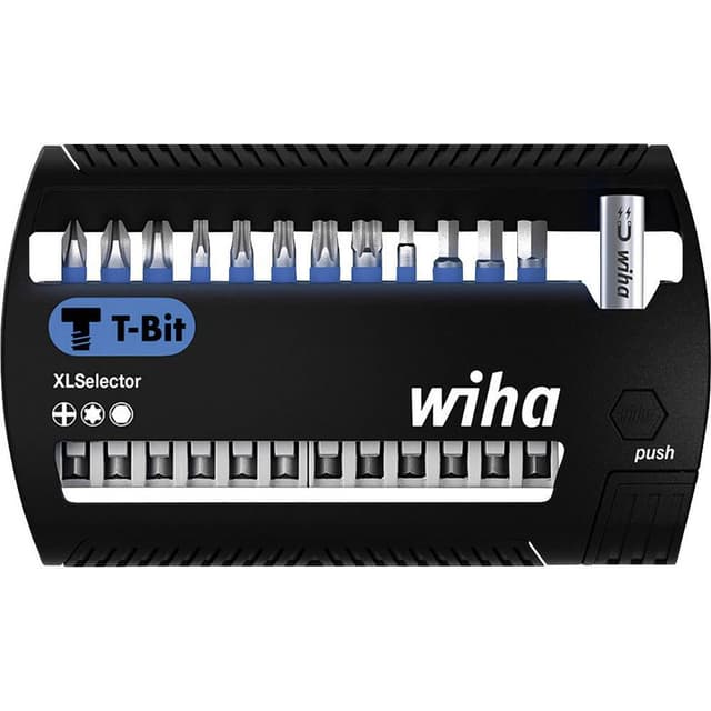 Wiha 41831 Bit-Set 13 delar Stjärnspår Phillips,