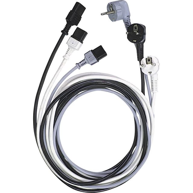 LAPP 73222334 Koldapparater Tilslutningskabel Sort 2.50 m