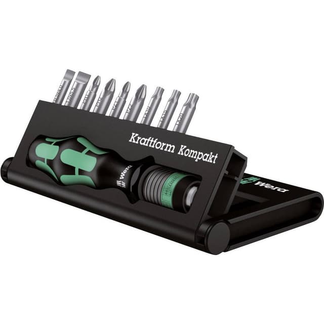 Wera Kraftform Kompakt 10 05056653001 Bit-Set 10 delar