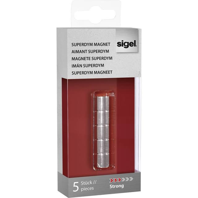 Sigel Magnet SuperDym C5 Strong Zylinder-Design (Ø x H)