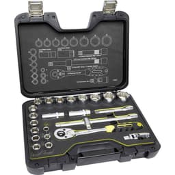 C.K. T4662 Hylsnyckelsats metrisk 1/2 24 delar T4662