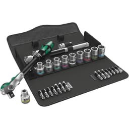 Wera 8100 SC 6 Zyklop Speed Topnøglesæt Metrisk 1/2