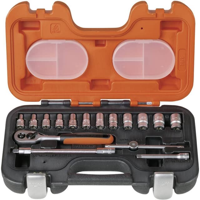 Bahco Bahco Hylsnyckelsats 16 delar S160