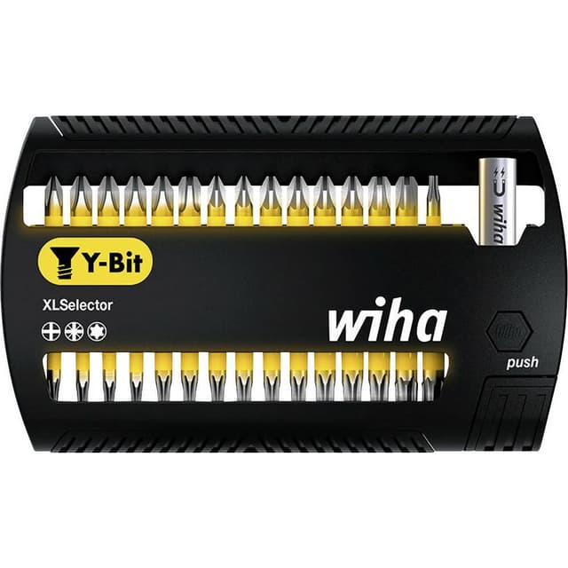 Wiha 41832 Bit-Set 30 delar Stjärnspår Phillips,