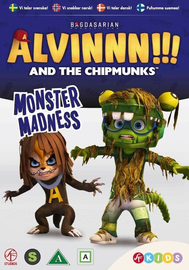 ALVIN & THE CHIPMUNKS: MONSTER MADNESS (DVD)
