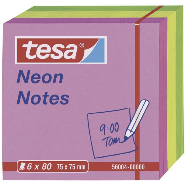 tesa Notislapp, häftande 56004-00-00 75 mm x 75 mm