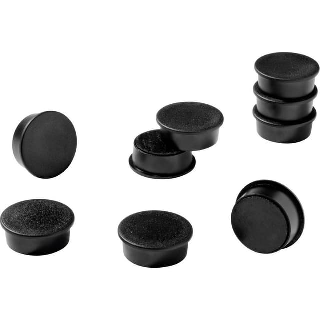 Durable Magnet 475501 (Ø) 37 mm rund Svart 1 set 475501