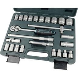 Brüder Mannesmann Hylsnyckelsats 25 delar M29080