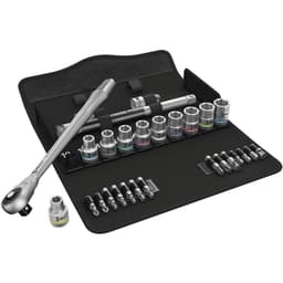 Wera Zyklop Metal 8100 SC 7 Topnøglesæt Metrisk 1/2