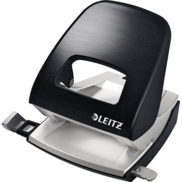 Leitz 50060094 Kontorhullemaskine New NeXXt Sort max. indstillingsformat: A4, folio 30 Bl. (80 g/m²)