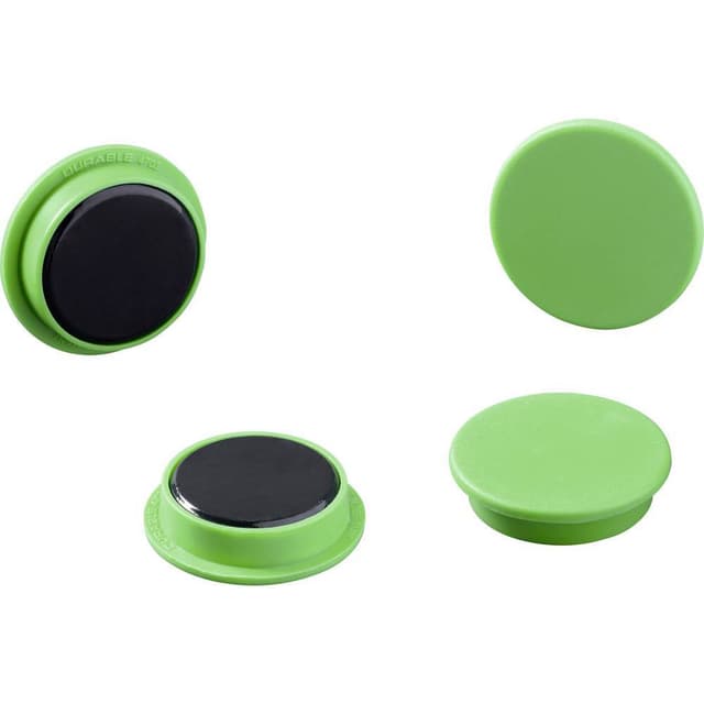 Durable Magnet 475305 (Ø) 32 mm rund Grön 1 set 475305 - Elgiganten