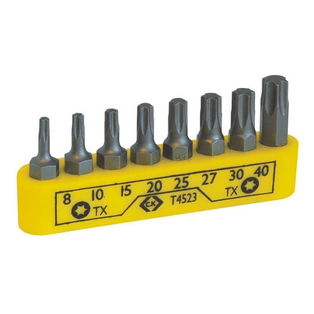 C.K Bit Clip TX Set Of 8 C.K. T4523