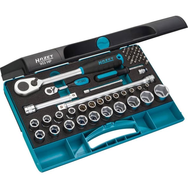 Hazet 953 HP Hylsnyckelsats metrisk 1/2 47 delar 953HP