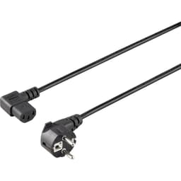 Basetech BT-1886926 IEC Anslutningskabel Svart 2.00 m